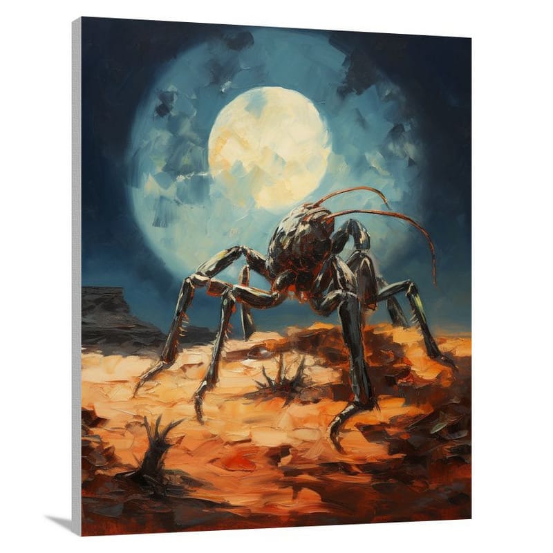 Scorpion's Nocturne - Canvas Print