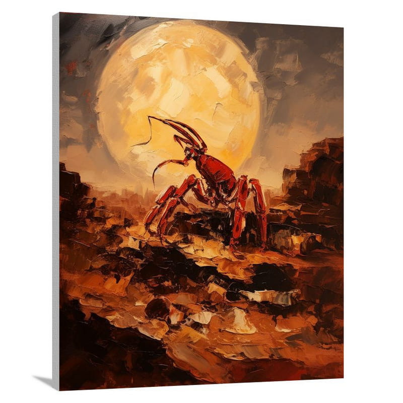 Scorpion's Sting - Canvas Print