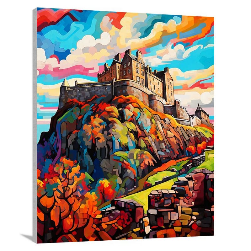 Scotland's Battlefields - Pop Art - Canvas Print
