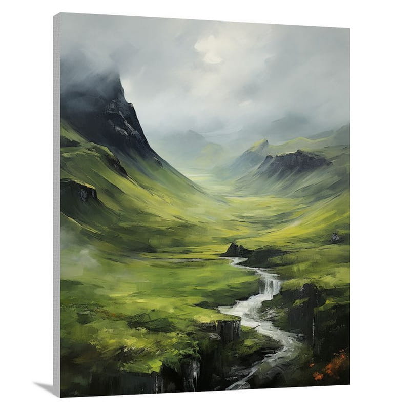 Scotland's Majestic Highlands: - Canvas Print