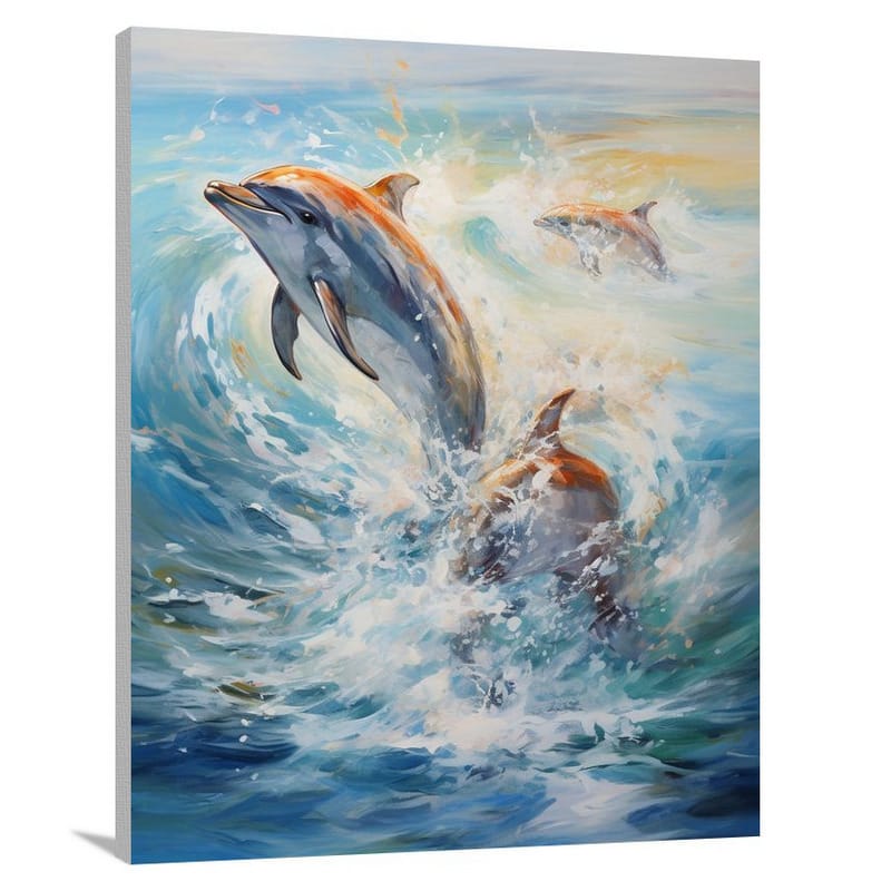 Sea Life Symphony - Canvas Print