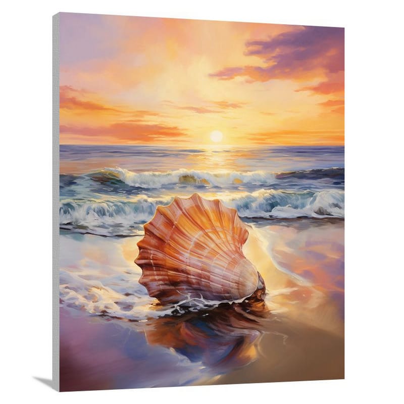 Sea Shell Serenity - Canvas Print