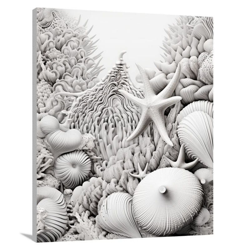 Sea Shell Symphony - Canvas Print