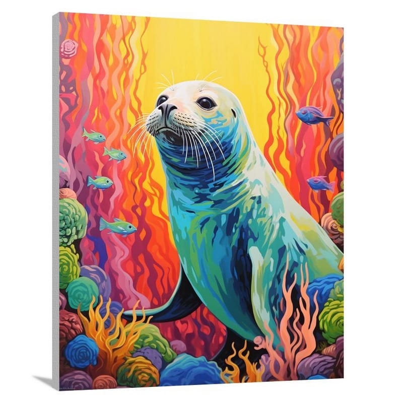 Seal's Lament - Canvas Print