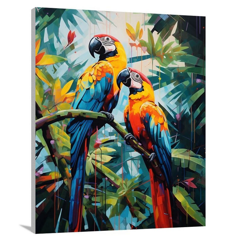 Seychelles' Avian Symphony - Canvas Print