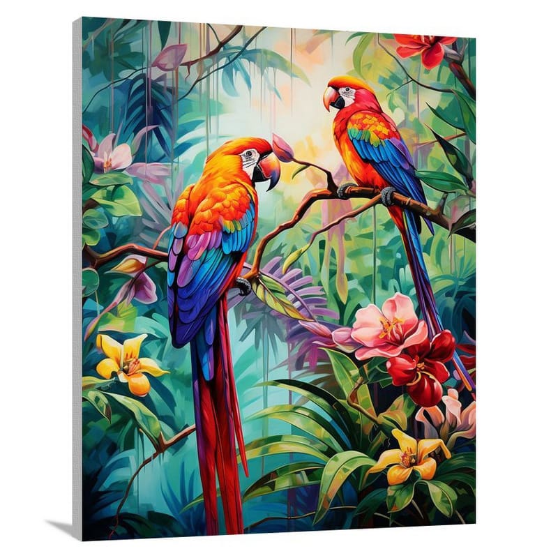 Seychelles' Exotic Melody - Canvas Print