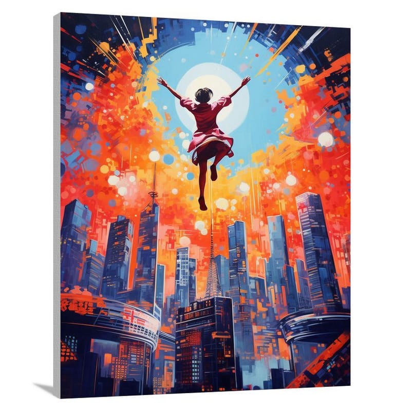 Shanghai Airborne - Canvas Print