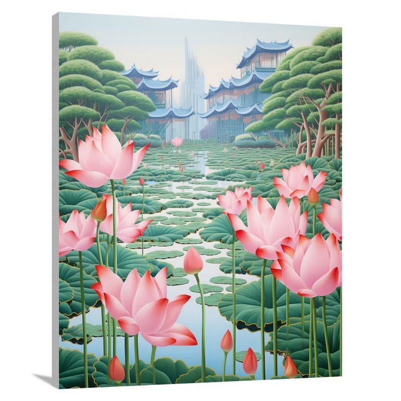 Shanghai Serenity - Canvas Print