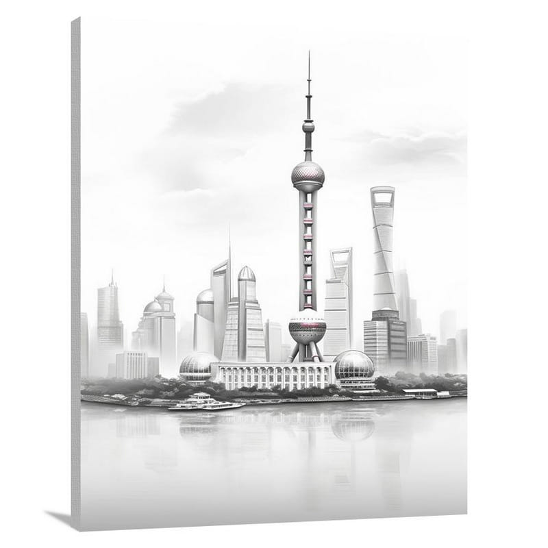 Shanghai Symphony - Canvas Print