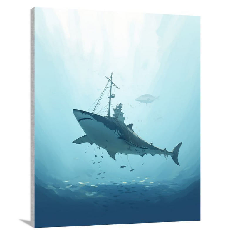 Shark's Reclamation - Canvas Print