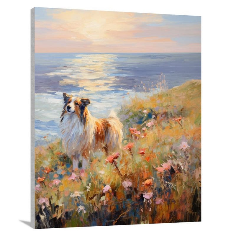 Shetland Serenity - Impressionist - Canvas Print
