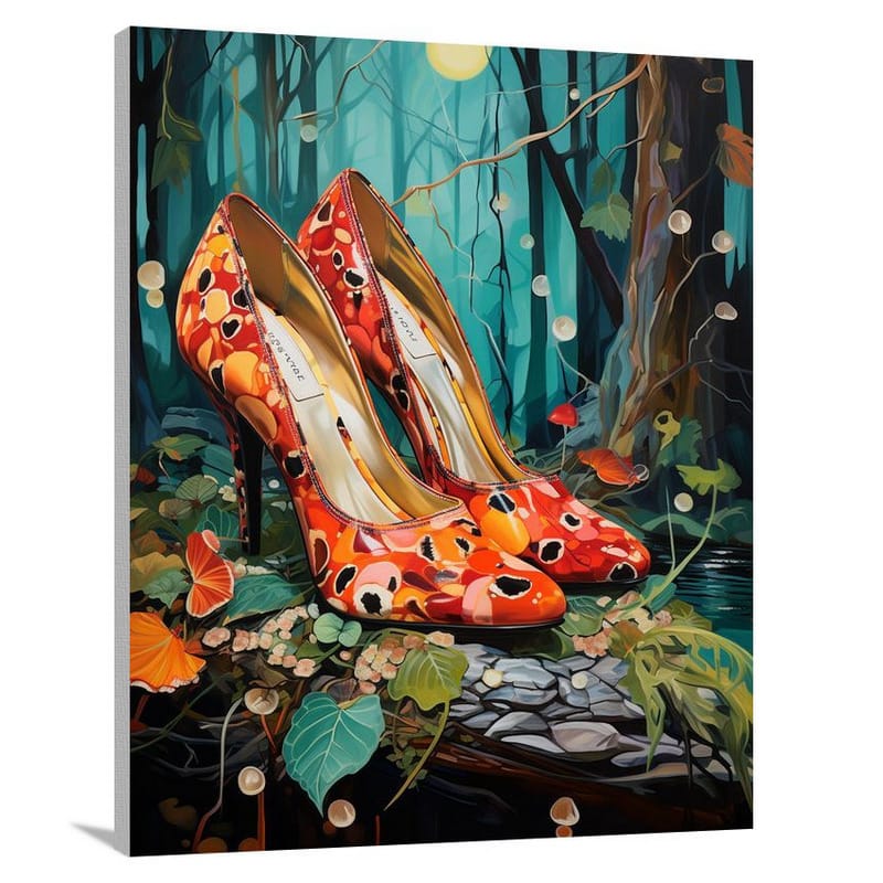 Shoe Forest. - Canvas Print
