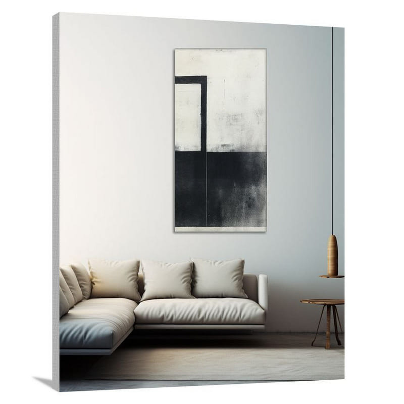 Sign of Simplicity - Minimalist - Canvas Print