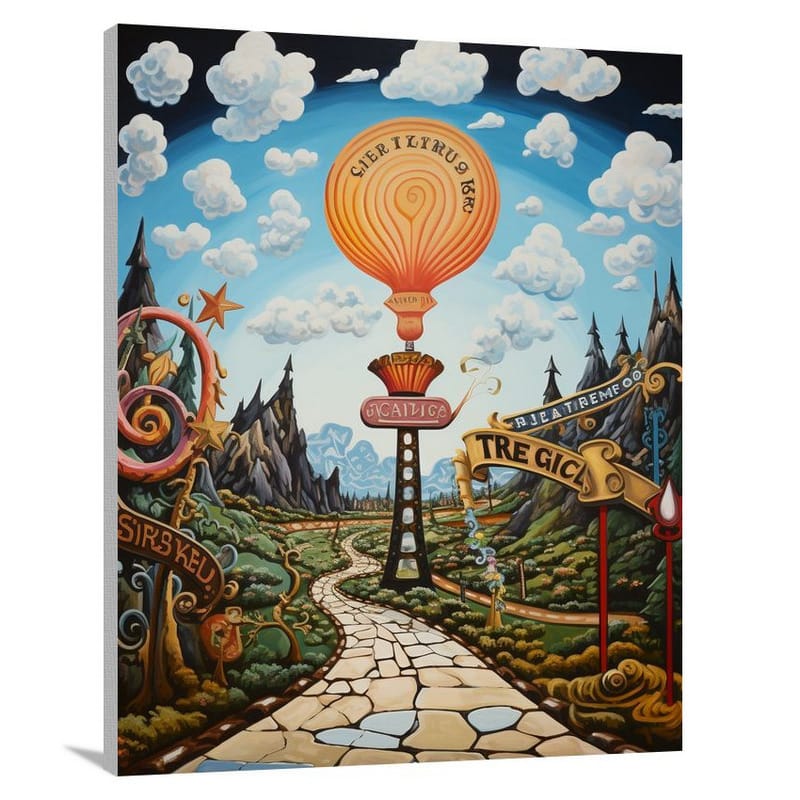 Sign of Whimsy - Canvas Print