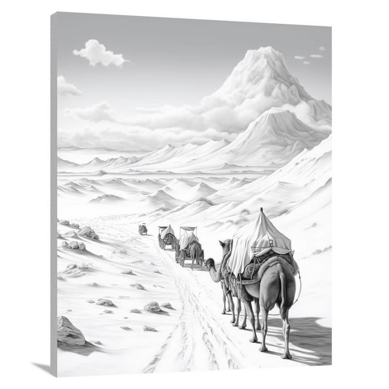 Silk Road Journey: Russia's Asian Tales - Canvas Print