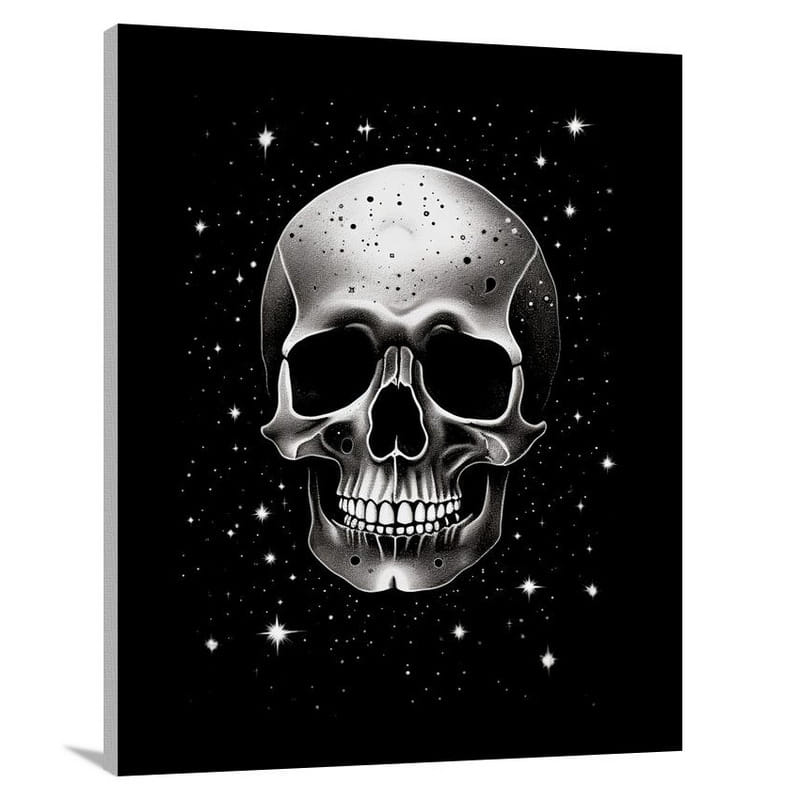 Skull Constellation - Canvas Print