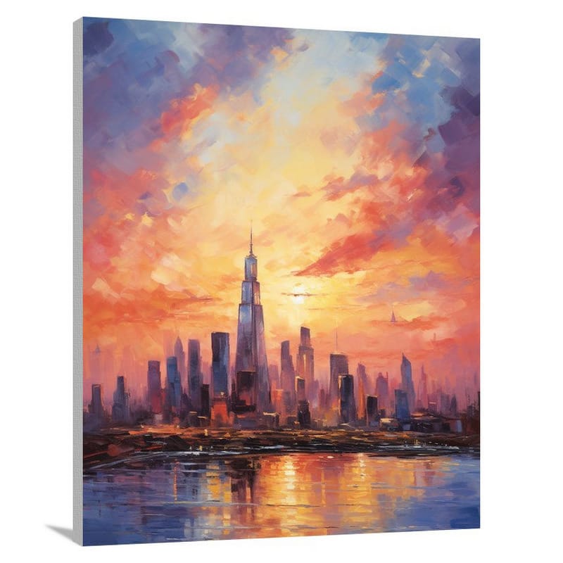 Skyline Symphony - Canvas Print