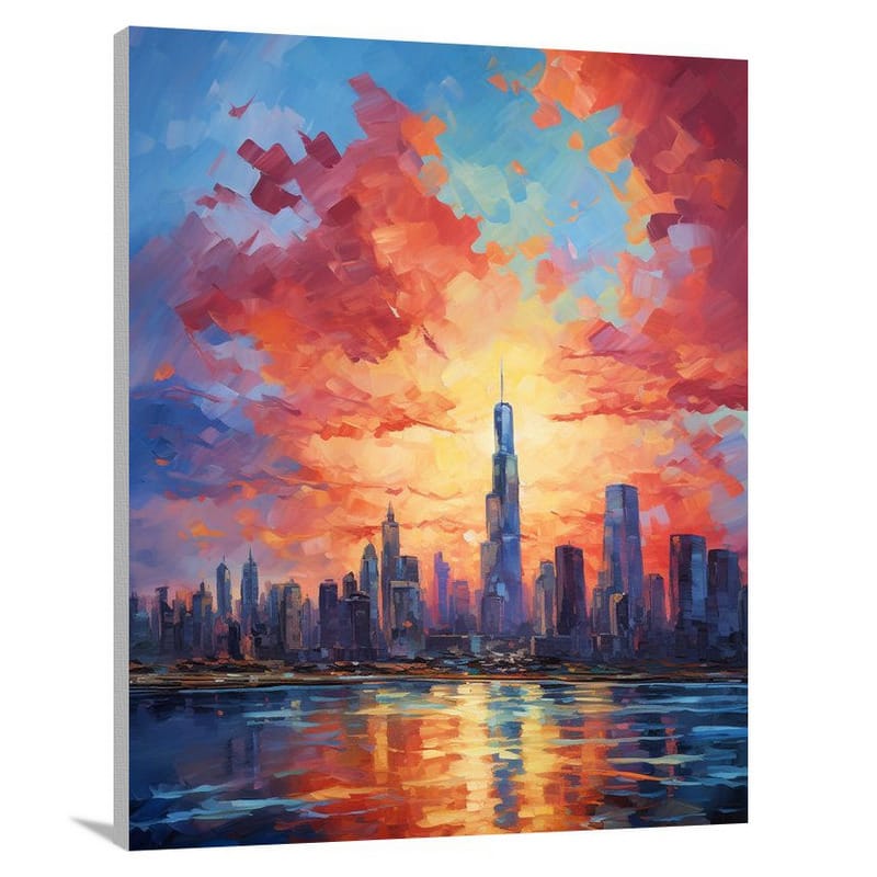 Skyline Symphony - Landscapes - Canvas Print