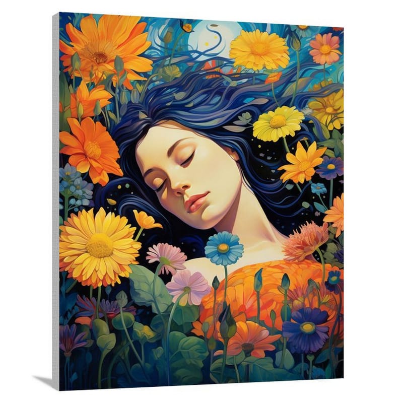 Sleeping Garden - Canvas Print