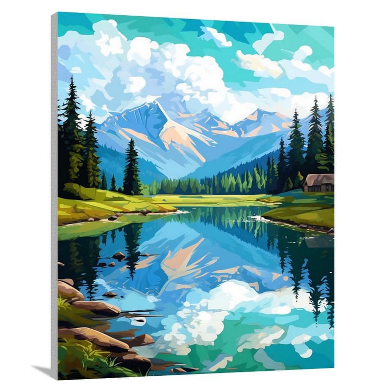 Slovakia: Tranquil Reflections - Canvas Print