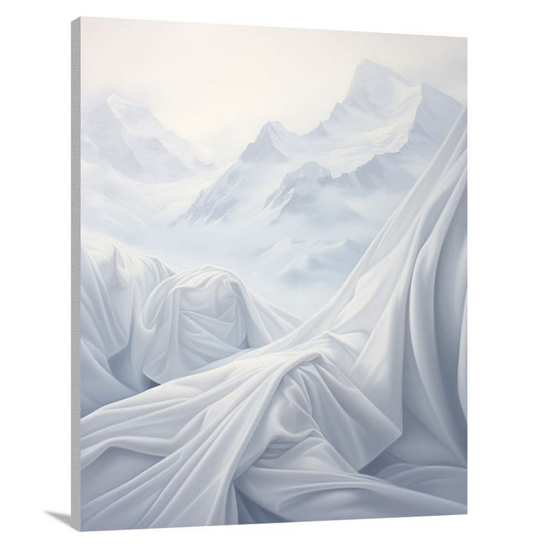 Snow Veil - Canvas Print