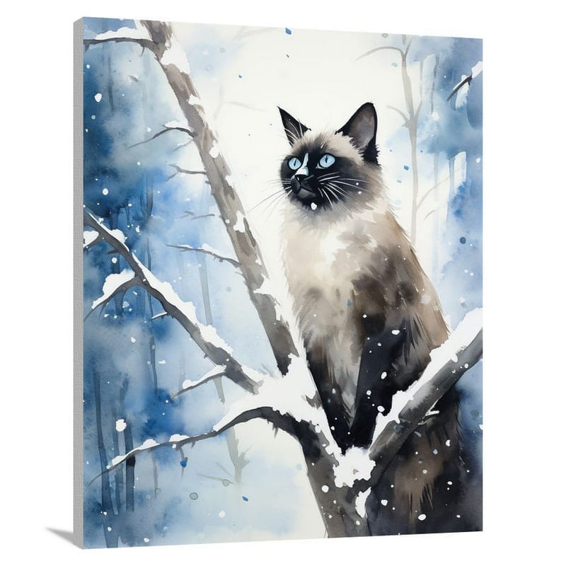 Snowshoe Serenity - Canvas Print