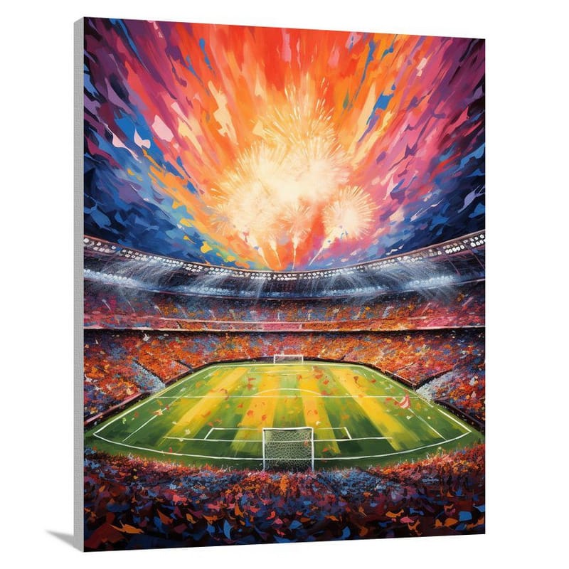 Soccer Spectacle - Canvas Print