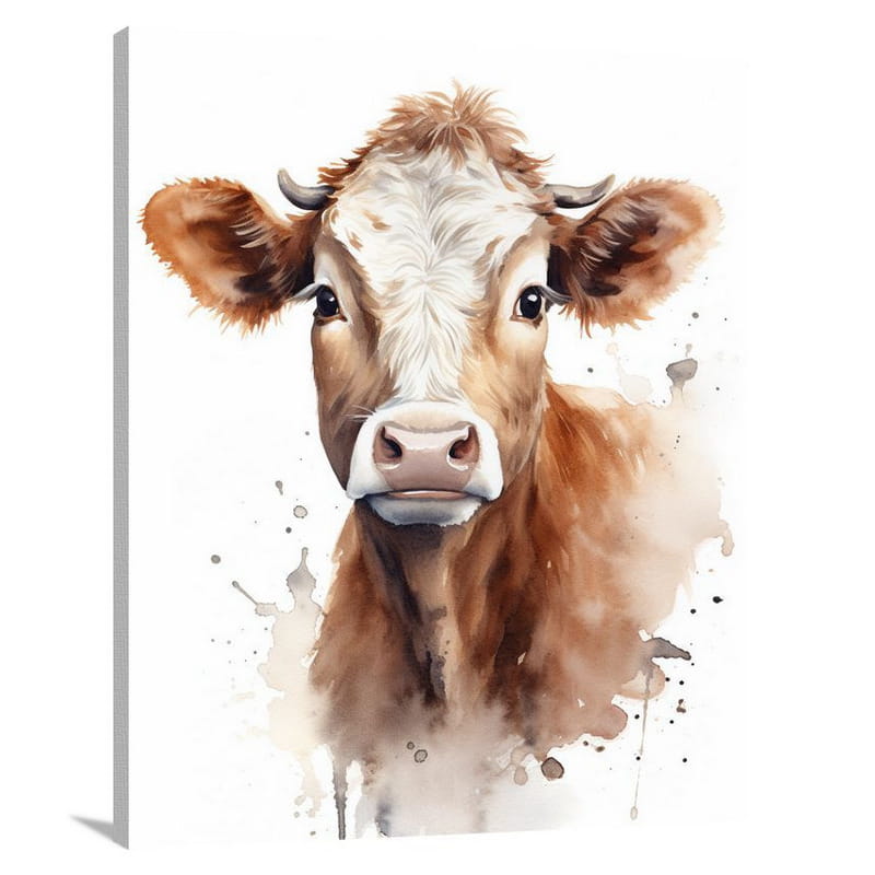 Solitude: Farm Animal - Canvas Print