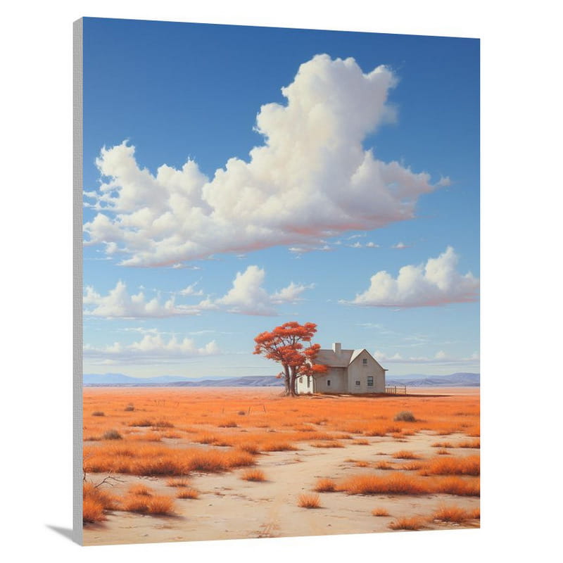 Solitude in New Mexico - Canvas Print