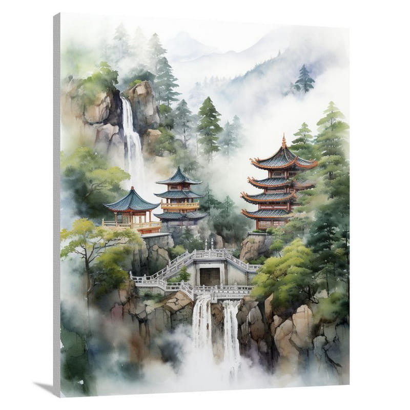 South Korea: Serene Splendor - Canvas Print