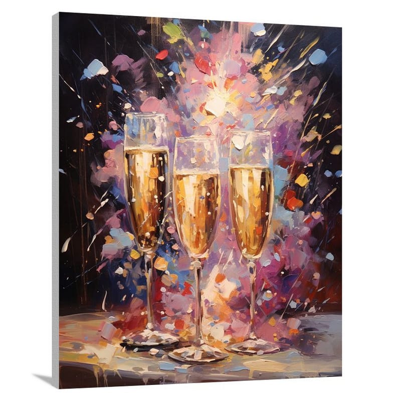 Sparkling Celebration - Canvas Print