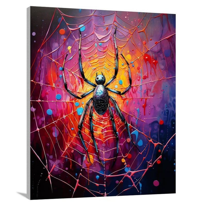Spider's Ballet - Canvas Print