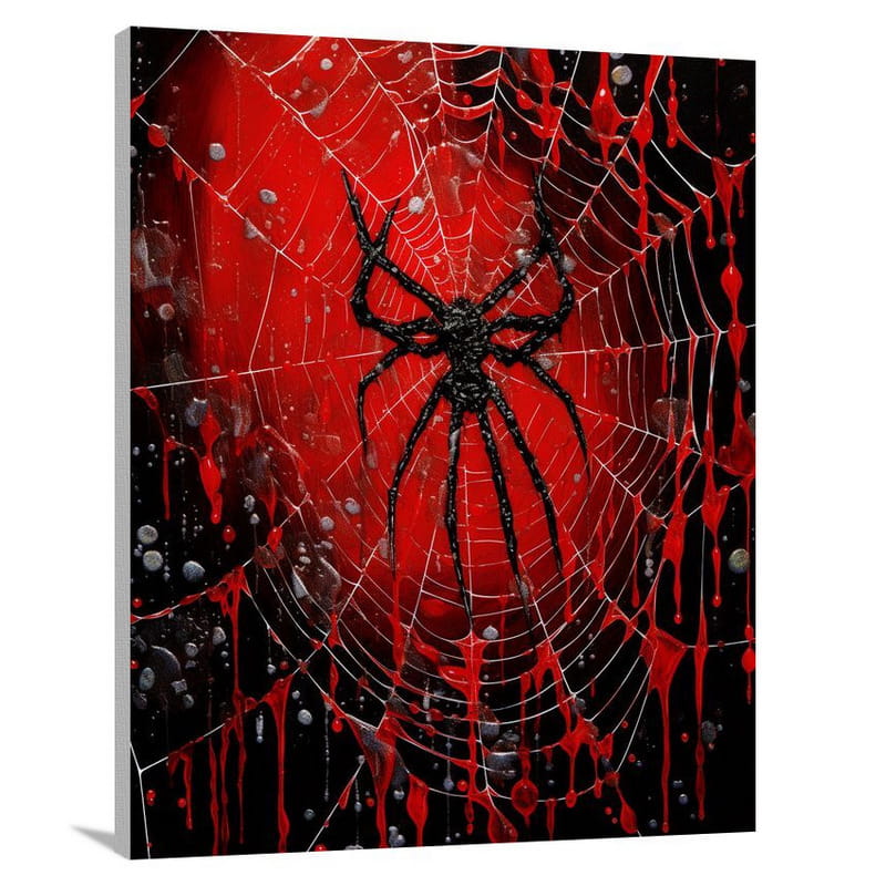 Spider's Ballet - Pop Art - Canvas Print
