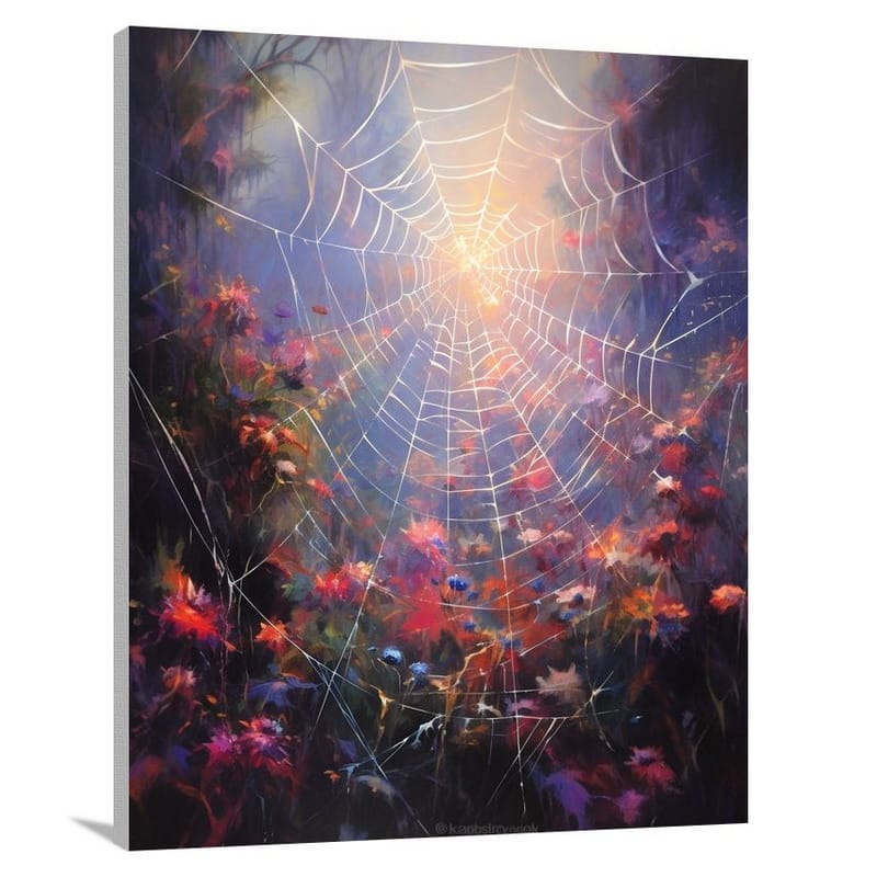 Spider's Dance - Impressionist - Canvas Print