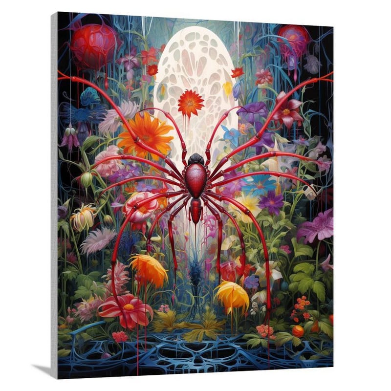 Spider's Garden - Canvas Print