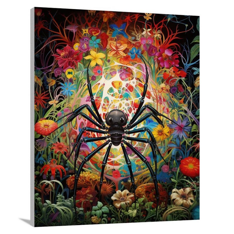 Spider's Garden - Contemporary Art - Canvas Print