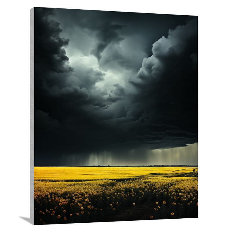 Spring's Thunderous Bloom - Canvas Print