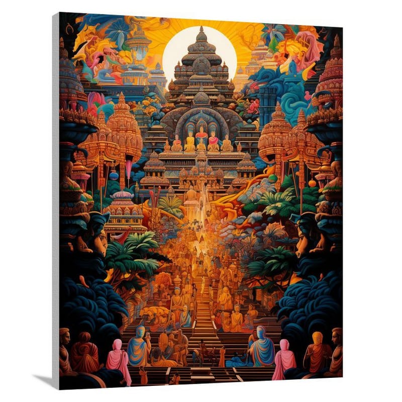 Sri Lanka: Temples of Time - Canvas Print