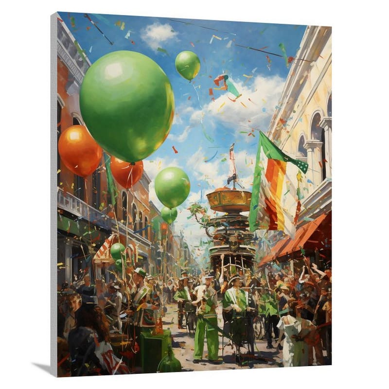 St. Patrick's Day Extravaganza - Canvas Print