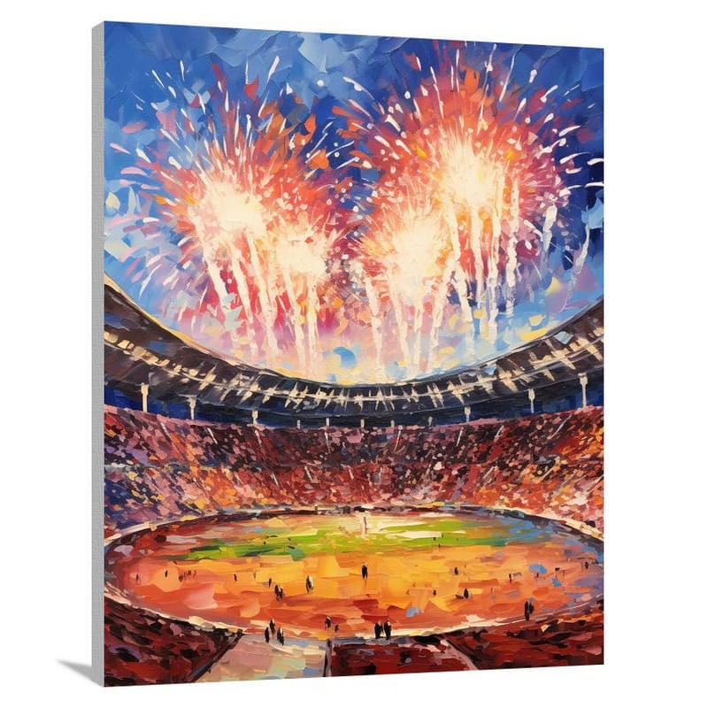 Stadium Spectacle - Canvas Print
