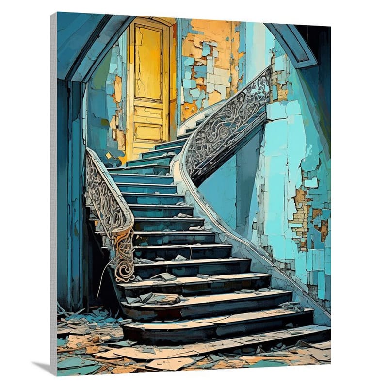 Staircase of Secrets - Canvas Print