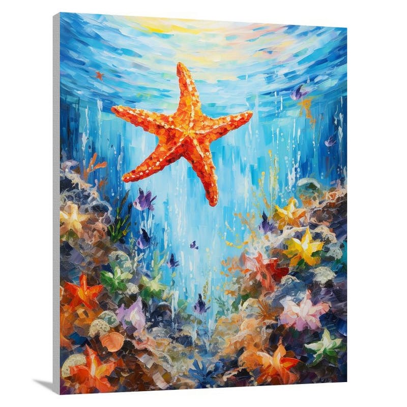 Starfish Serenade - Canvas Print