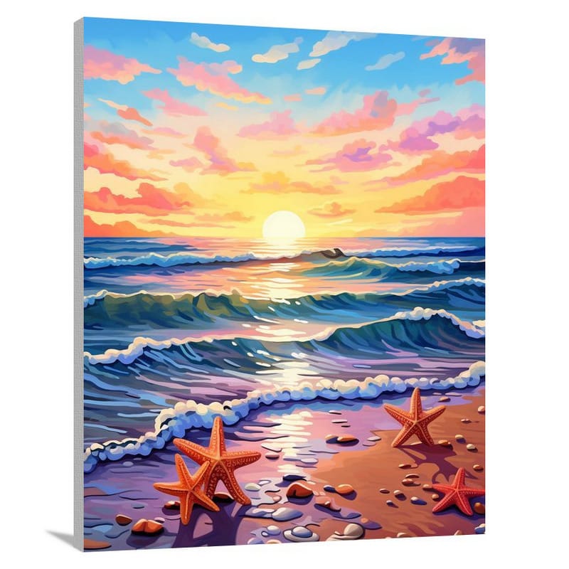 Starfish Serenity - Canvas Print