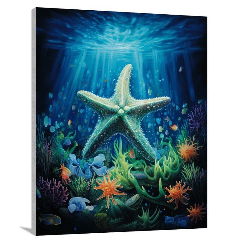 Starfish Symphony - Contemporary Art - Canvas Print