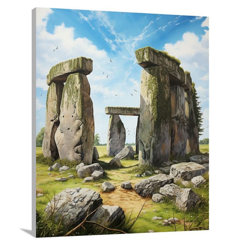 Stonehenge Enchants - Canvas Print