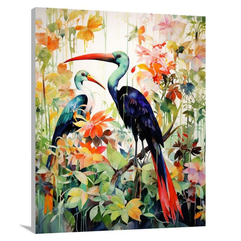 Stork's Paradise - Canvas Print