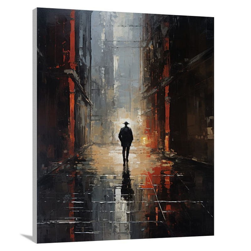 Street Echoes - Canvas Print