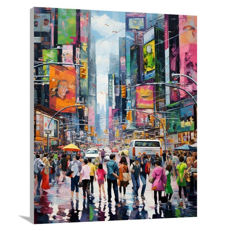 Street Symphony - Canvas Print