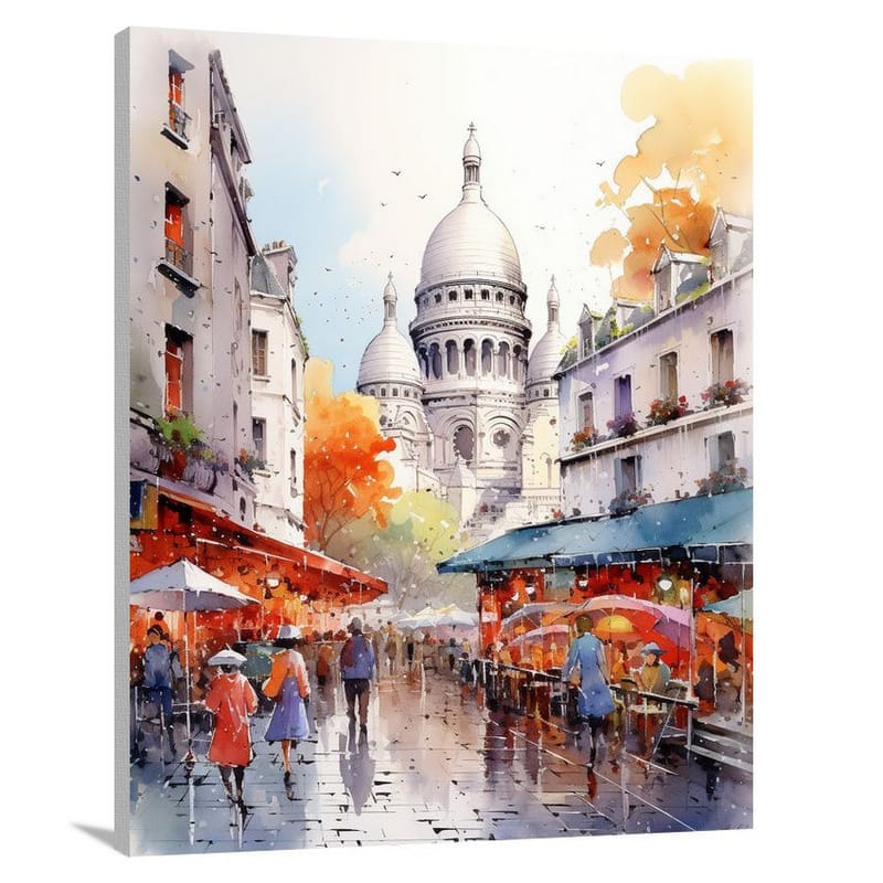Streets of France - Canvas Print