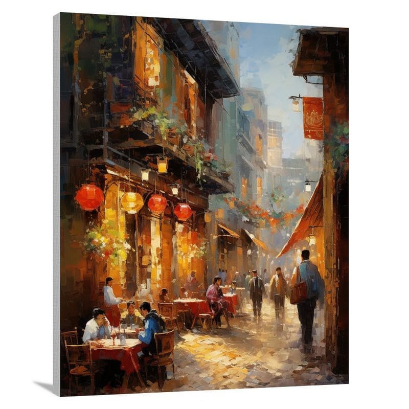 Streets of Tehran - Canvas Print